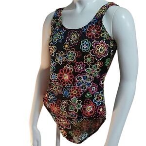 Islander Multicolored Floral One Piece Swimsuit (10)